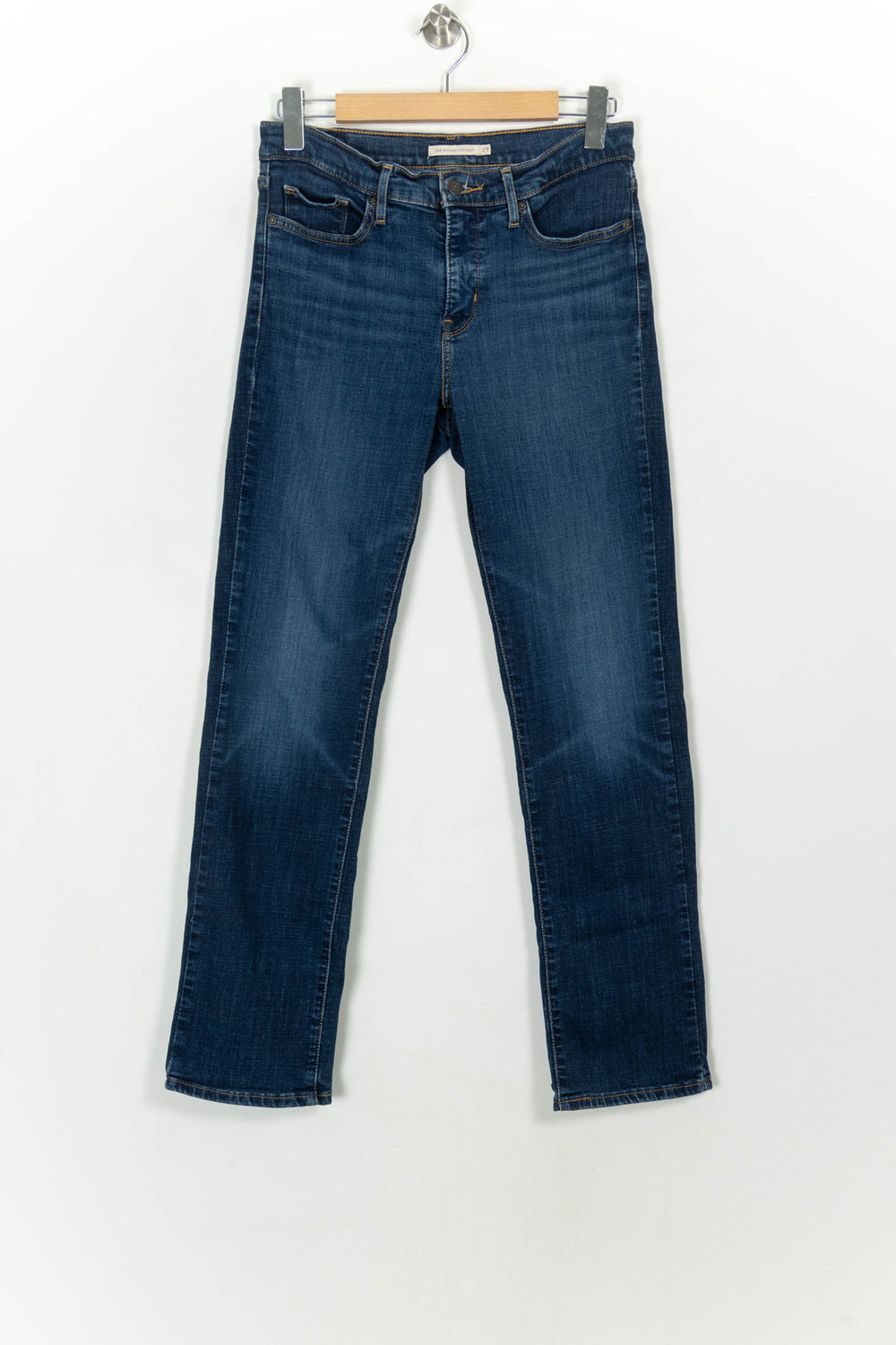 Jean Slim Bleu - Taille M/38 de la marque Levi's | PARAD117066 - Vendu par Paradigme - Image 2