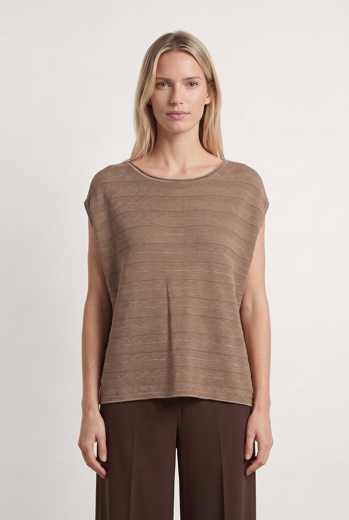 Pull Beige - Taille S/36 de la marque ZAPA | PARAD117069 - Vendu par Paradigme - Image 1