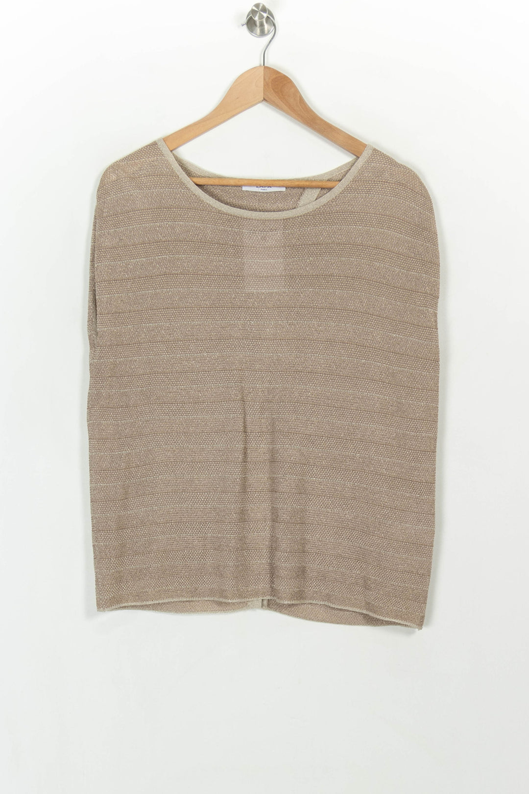Pull Beige - Taille S/36 de la marque ZAPA | PARAD117069 - Vendu par Paradigme - Image 2