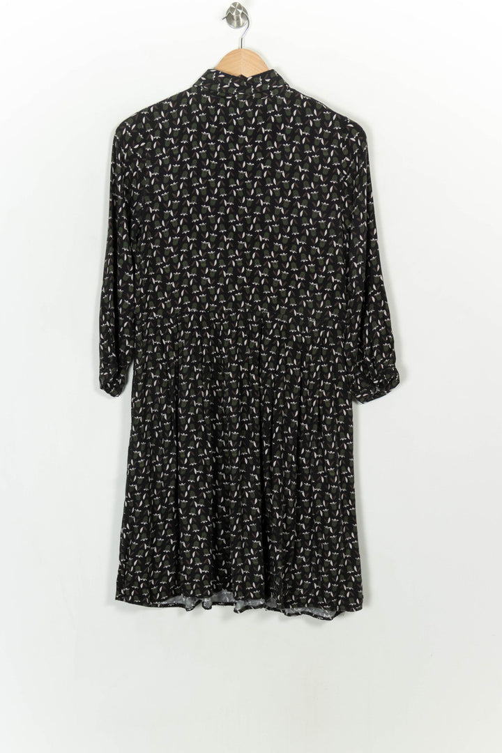 Robe Noire et Blanche - Taille S/36 de la marque La Fée Maraboutée | PARAD117078 - Vendu par Paradigme - Image 5