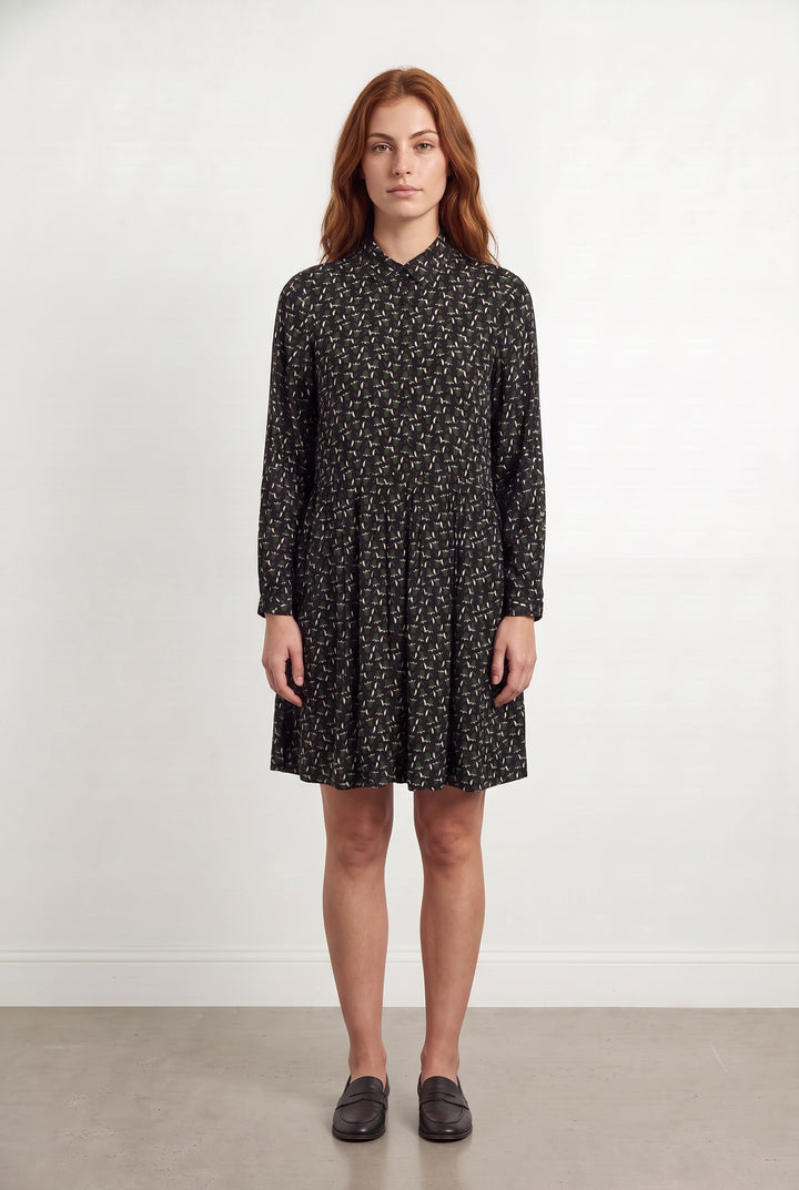 Robe Noire et Blanche - Taille S/36 de la marque La Fée Maraboutée | PARAD117078 - Vendu par Paradigme - Image 1
