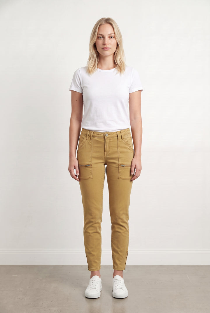 Pantalon Cargo Beige - Taille L/40 de la marque IKKS | PARAD117085 - Vendu par Paradigme - Image 1