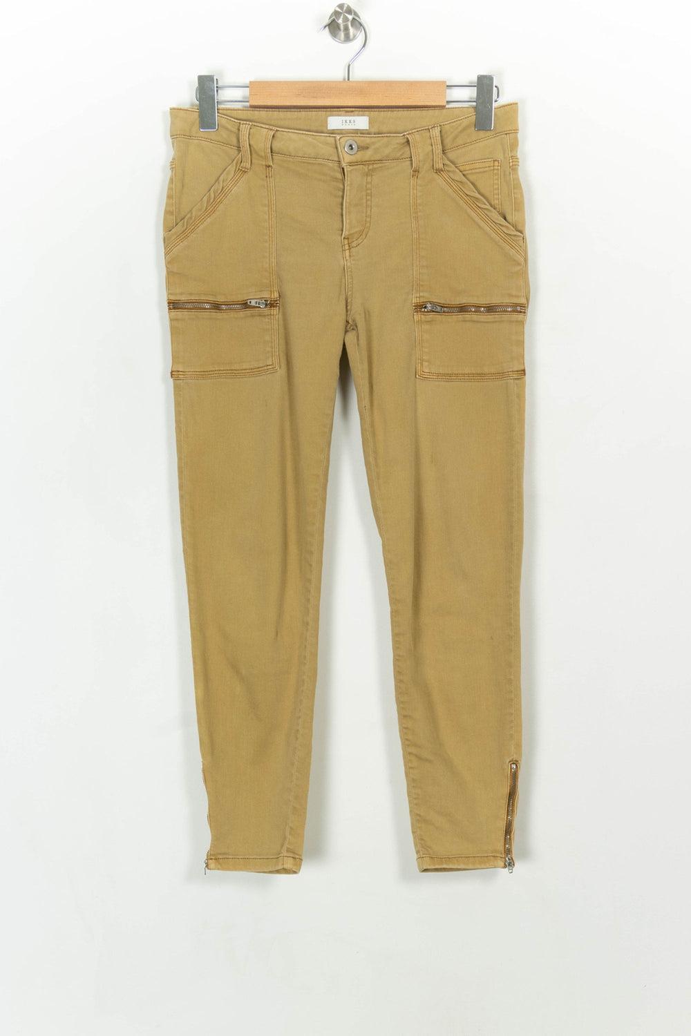 Pantalon Cargo Beige - Taille L/40 de la marque IKKS | PARAD117085 - Vendu par Paradigme - Image 2