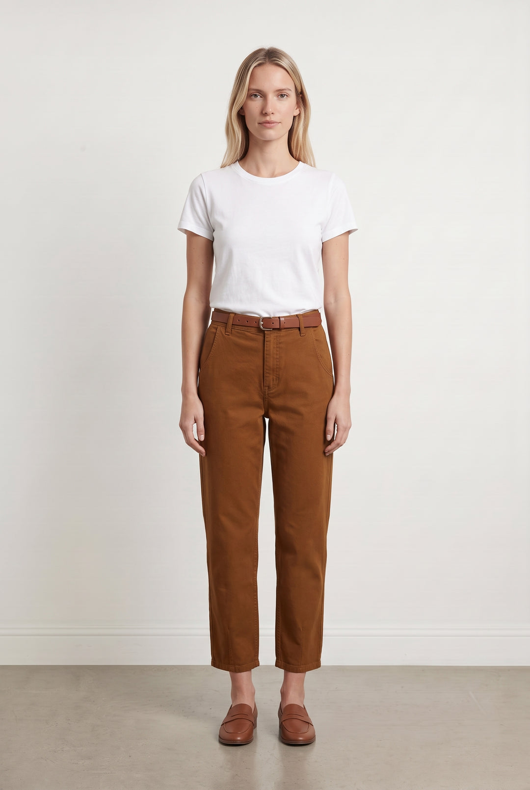 Pantalon Marron - Taille M/38 de la marque La Fée Maraboutée | PARAD117091 - Vendu par Paradigme - Image 1