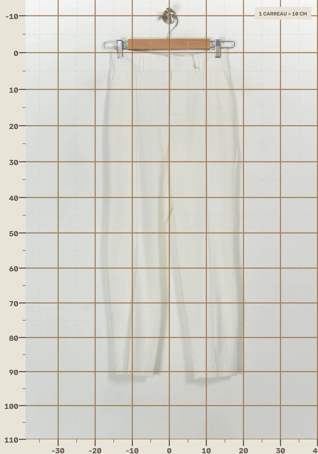 Pantalon Blanc - Taille XS/34 de la marque Zadig&amp;Voltaire | PARAD117092 - Vendu par Paradigme - Image 4