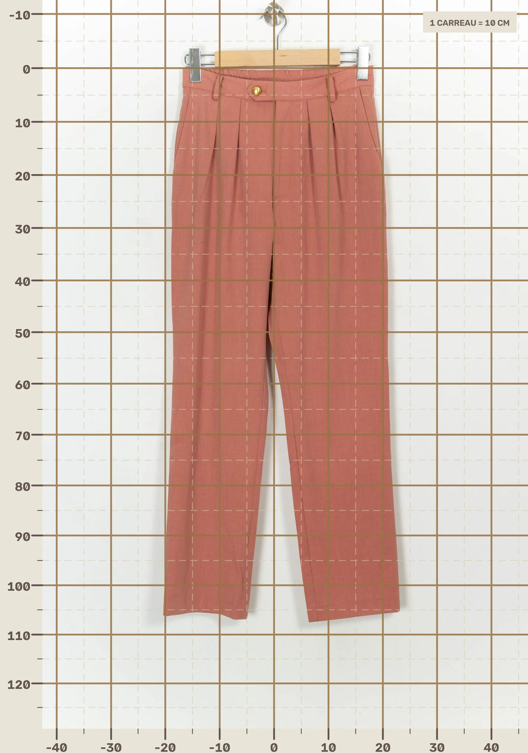 Pantalon Rose - Taille M/38 de la marque Soi Paris | PARAD117094 - Vendu par Paradigme - Image 4