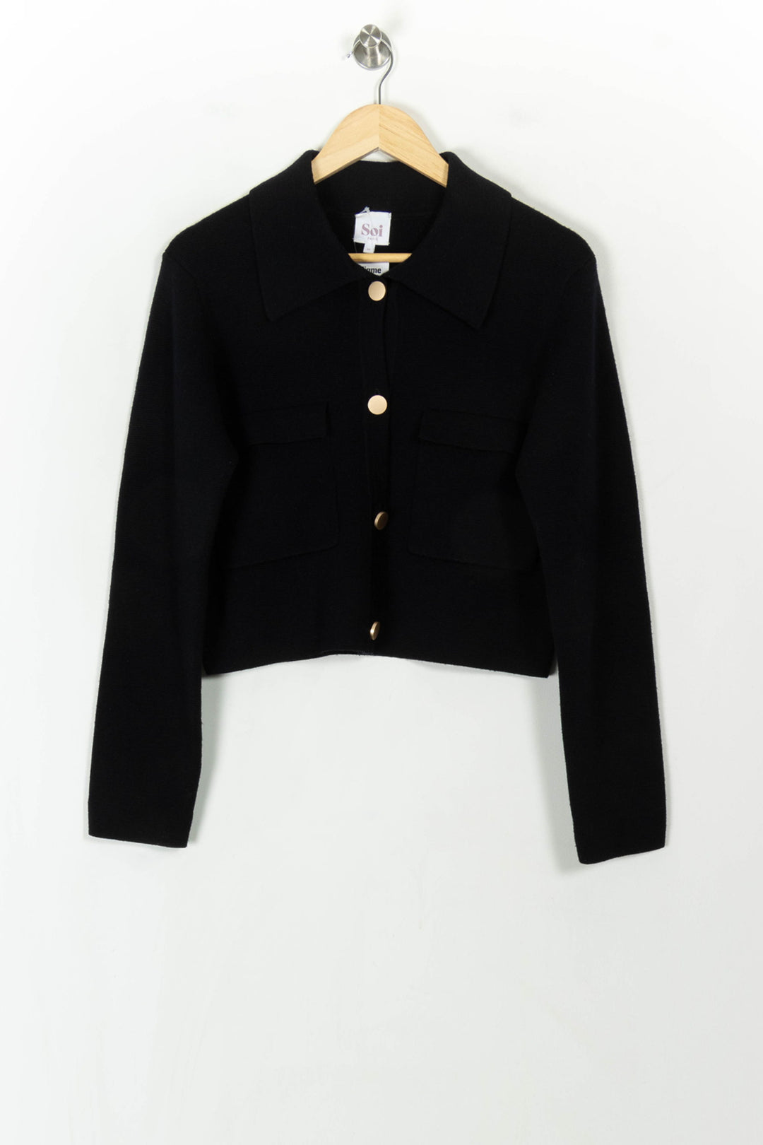 Veste Bleue - Taille M/38 de la marque Soi Paris | PARAD117096 - Vendu par Paradigme - Image 2