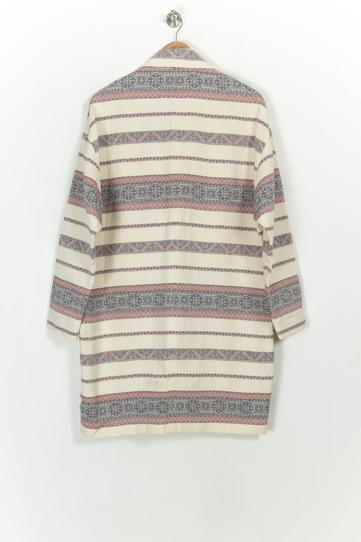 Manteau Écru et Bleu - Taille L/40 de la marque Pablo | PARAD117103 - Vendu par Paradigme - Image 5
