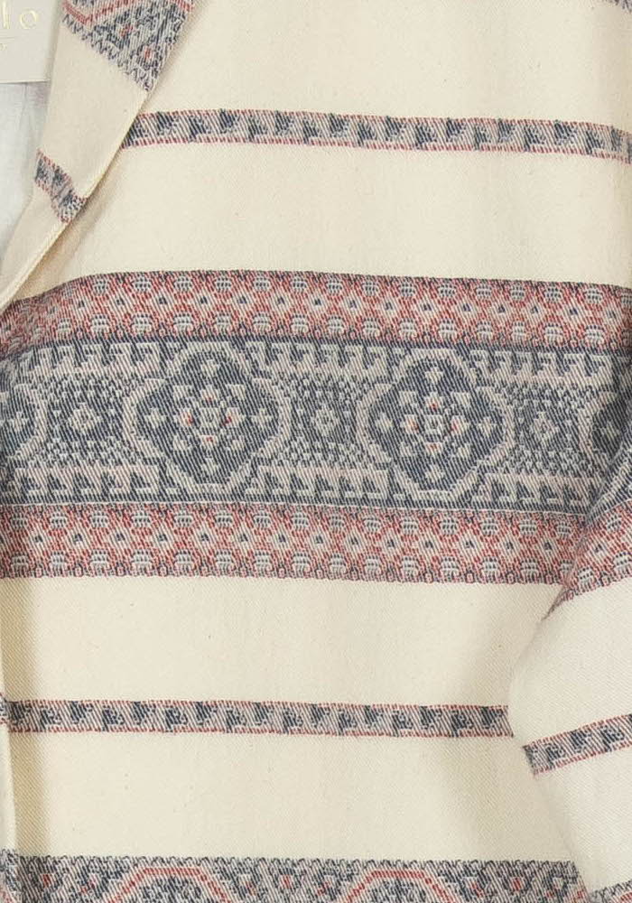 Manteau Écru et Bleu - Taille L/40 de la marque Pablo | PARAD117103 - Vendu par Paradigme - Image 3
