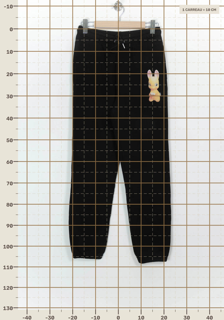 Jogging Noir - Taille S/36 de la marque Sandro | PARAD117106 - Vendu par Paradigme - Image 4