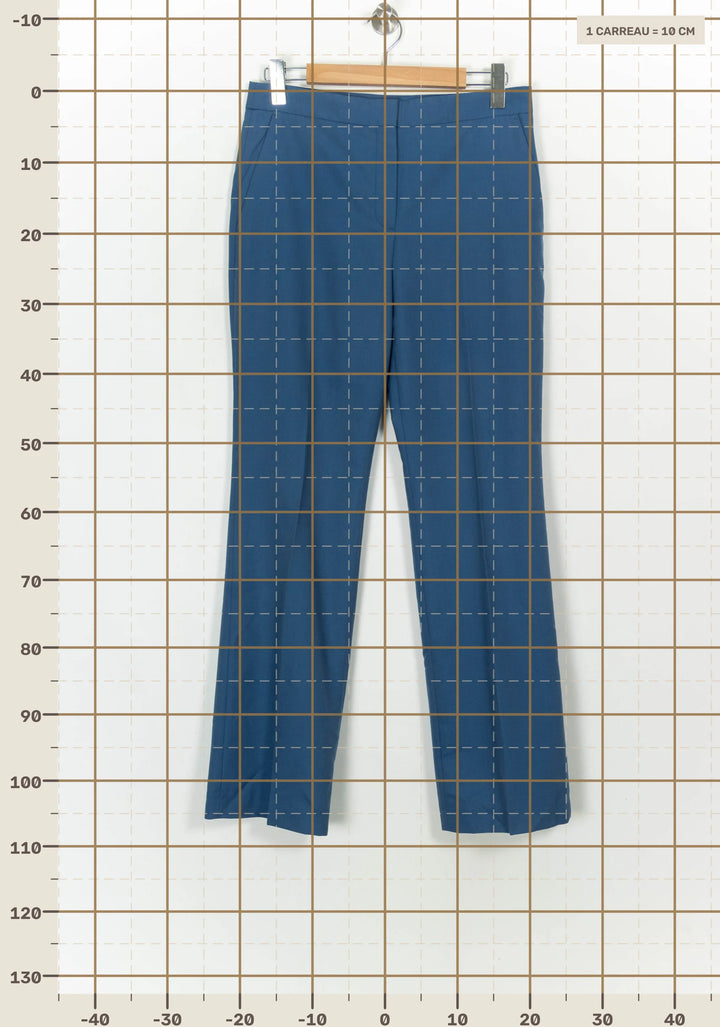 Pantalon Bleu - Taille L/40 de la marque Maje | PARAD117107 - Vendu par Paradigme - Image 4