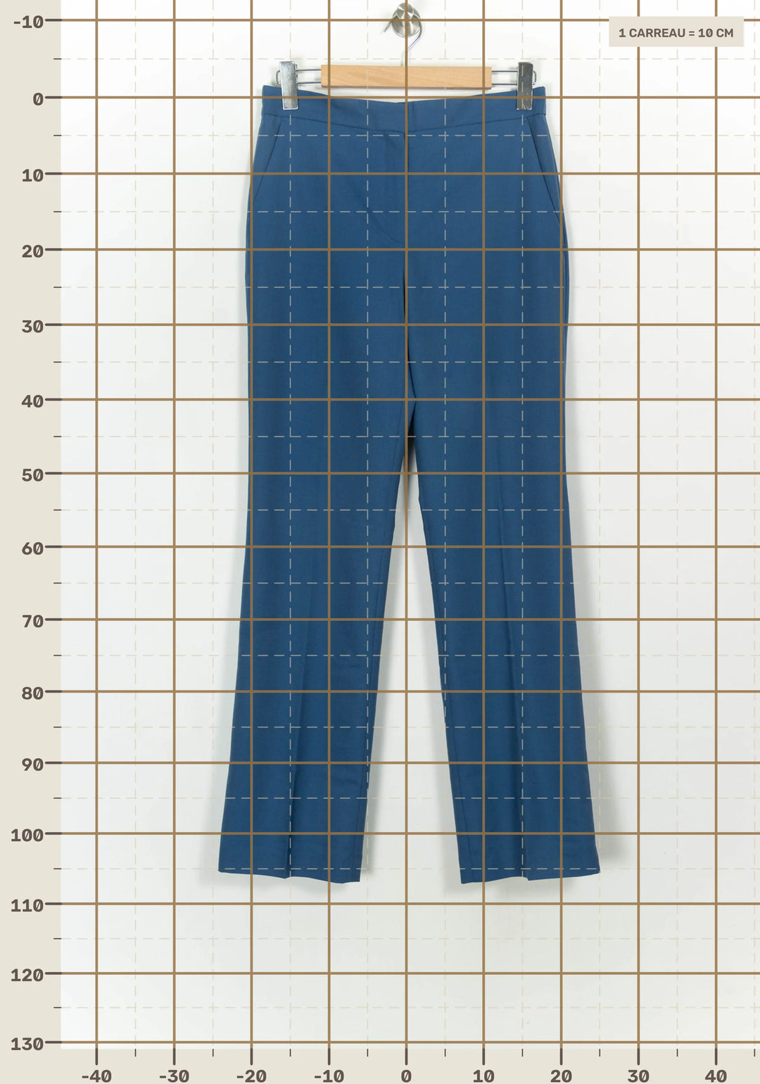 Pantalon Bleu - Taille M/38 de la marque Maje | PARAD117108 - Vendu par Paradigme - Image 4