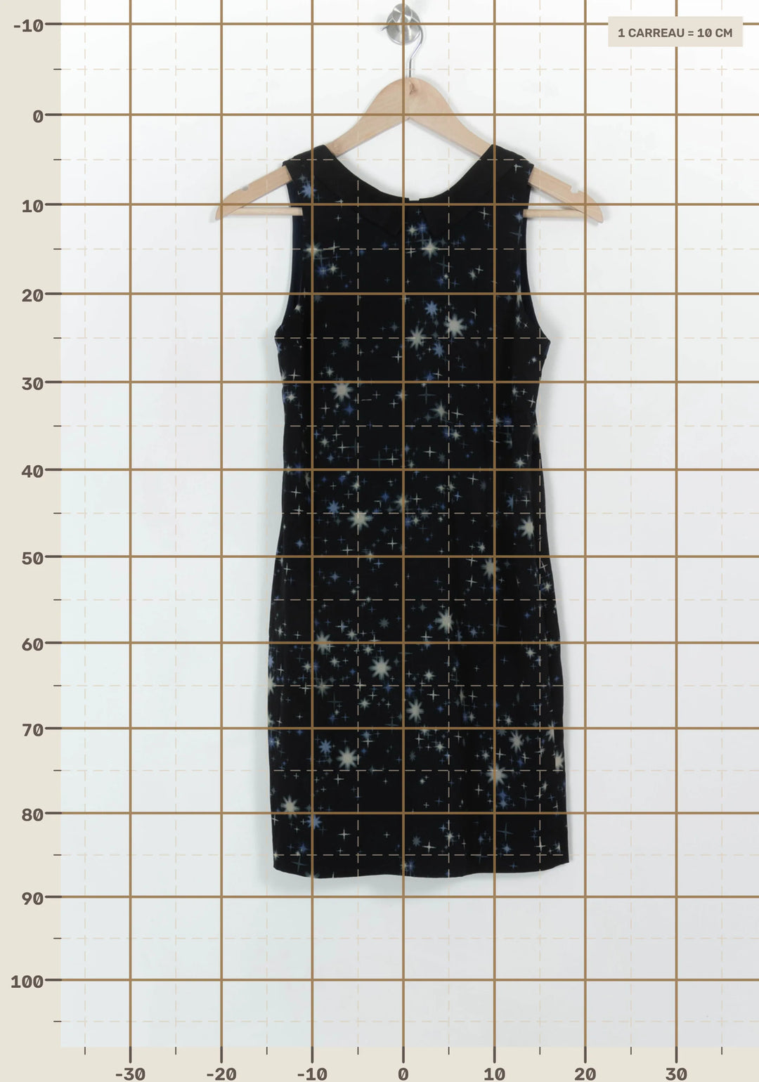 Robe Sans Manches Noire et Blanche - Taille XS/34 de la marque Claudie Pierlot | PARAD117116 - Vendu par Paradigme - Image 4