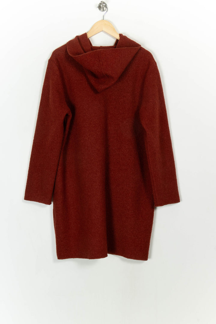 Manteau Bordeaux - Taille XL/42 de la marque La Fée Maraboutée | PARAD117117 - Vendu par Paradigme - Image 5
