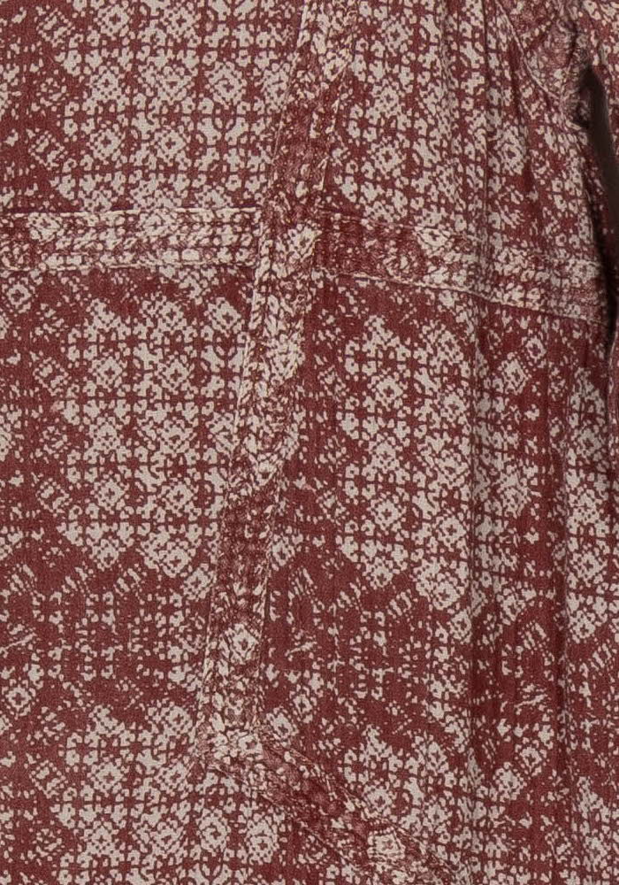 Robe Courte Rouge et Blanche - Taille S/36 de la marque Maje | PARAD117125 - Vendu par Paradigme - Image 3
