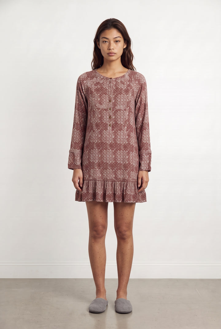 Robe Courte Rouge et Blanche - Taille S/36 de la marque Maje | PARAD117125 - Vendu par Paradigme - Image 1