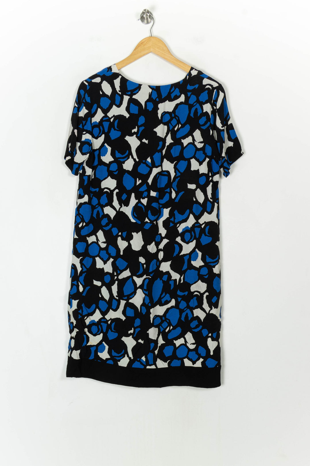 Robe Courte Noire et Bleue - Taille L/40 de la marque La Fée Maraboutée | PARAD117126 - Vendu par Paradigme - Image 5