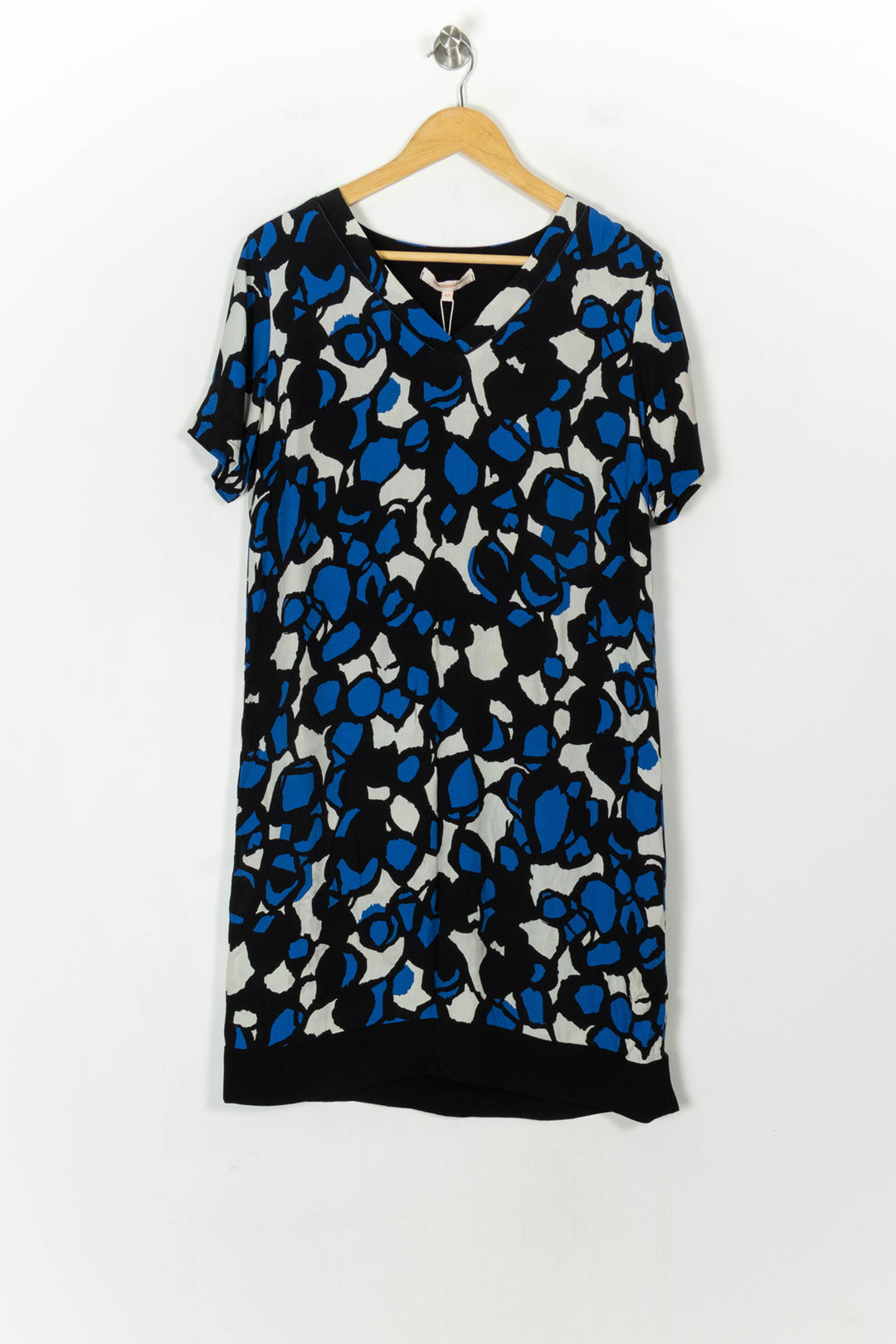 Robe Courte Noire et Bleue - Taille L/40 de la marque La Fée Maraboutée | PARAD117126 - Vendu par Paradigme - Image 2