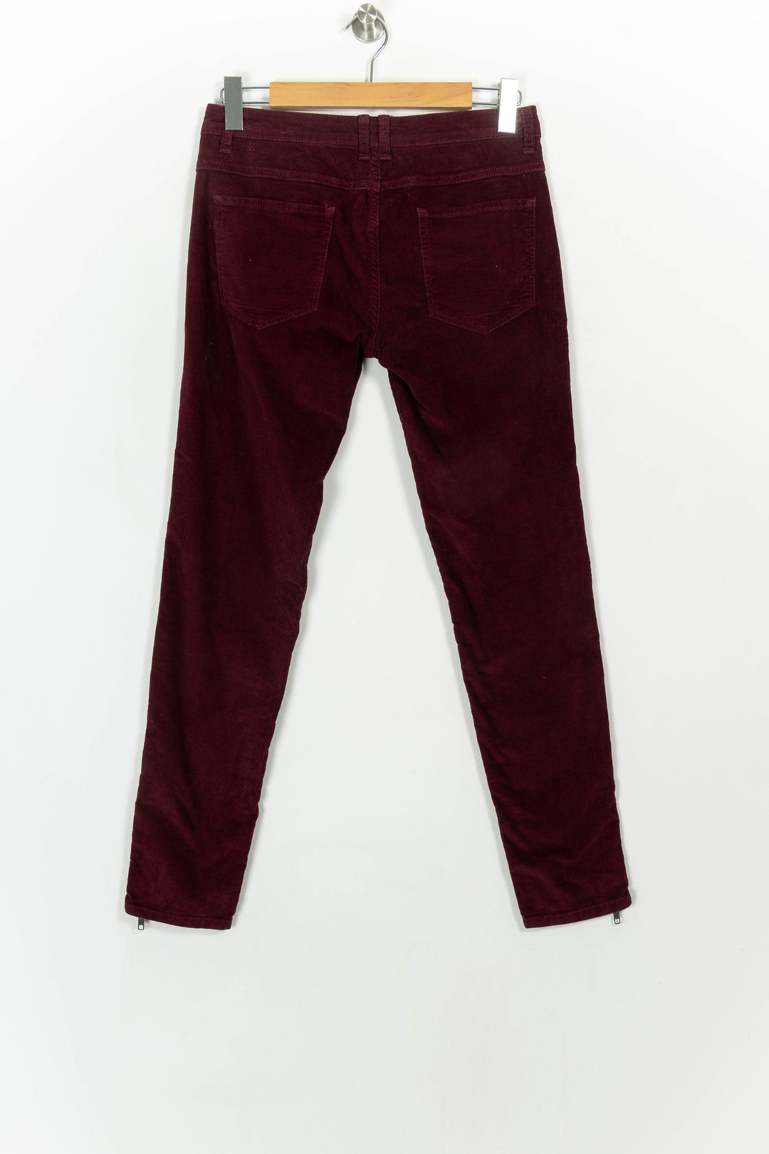 Pantalon Bordeaux - Taille L/40 de la marque Sandro | PARAD117128 - Vendu par Paradigme - Image 5
