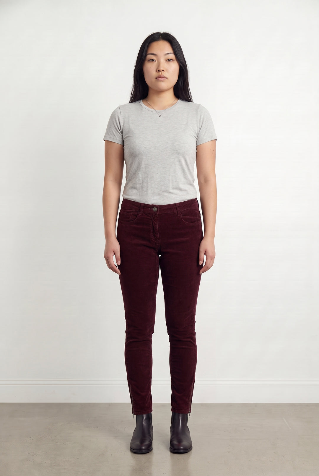 Pantalon Bordeaux - Taille L/40 de la marque Sandro | PARAD117128 - Vendu par Paradigme - Image 1