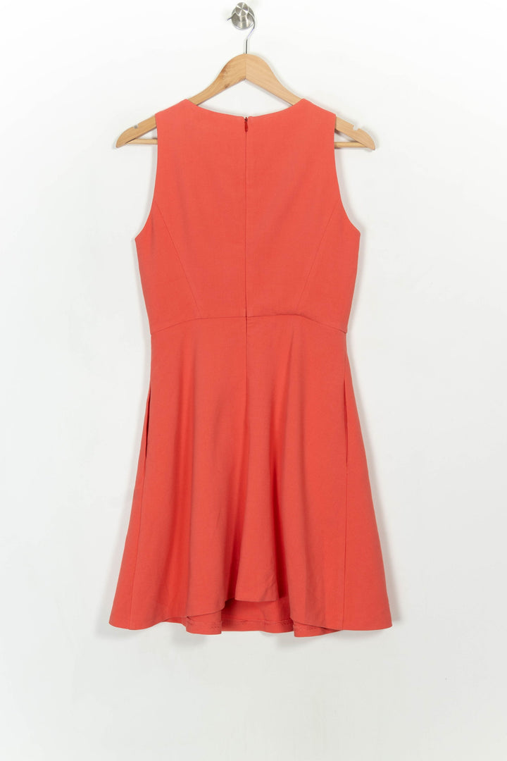 Robe Sans Manches Rouge - Taille M/38 de la marque Tara Jarmon | PARAD117132 - Vendu par Paradigme - Image 5