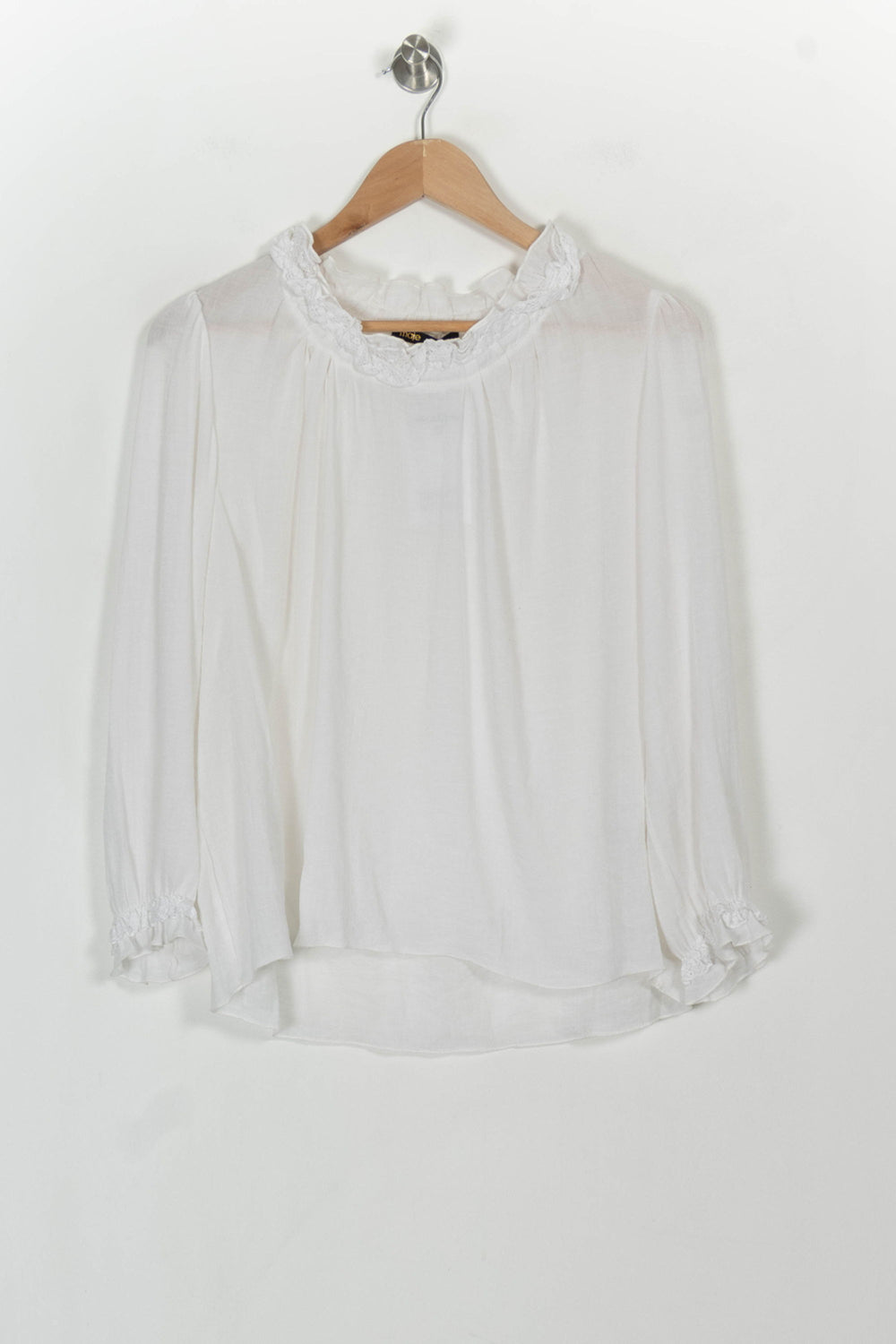 Blouse Blanche - Taille S/36 de la marque Maje | PARAD117136 - Vendu par Paradigme - Image 2