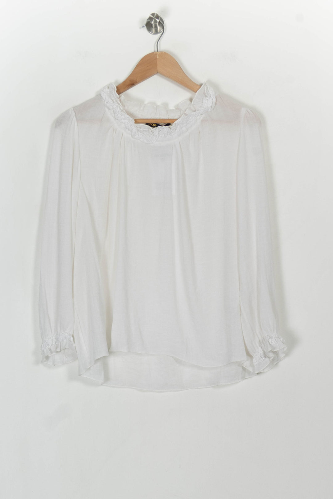 Blouse Blanche - Taille S/36 de la marque Maje | PARAD117136 - Vendu par Paradigme - Image 2
