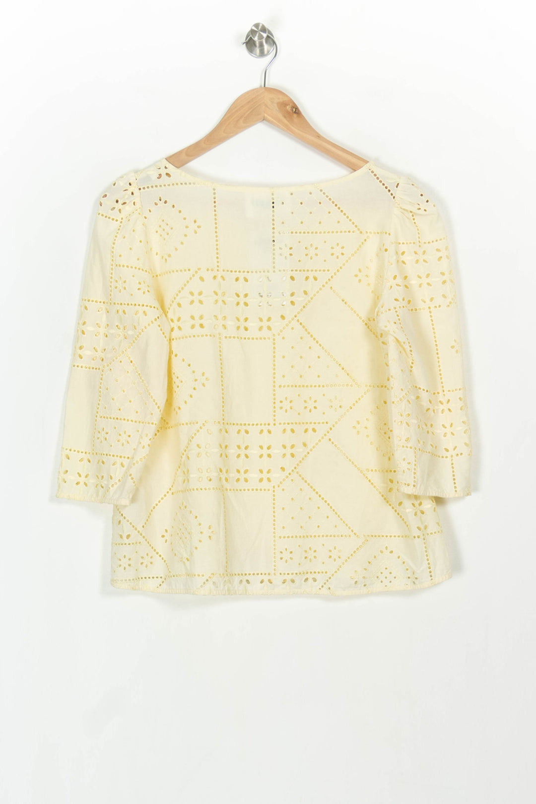 Blouse Jaune - Taille XS/34 de la marque Claudie Pierlot | PARAD117137 - Vendu par Paradigme - Image 5