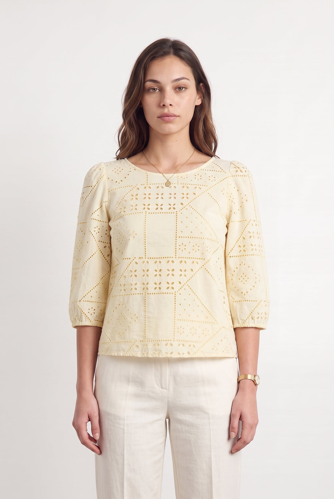 Blouse Jaune - Taille XS/34 de la marque Claudie Pierlot | PARAD117137 - Vendu par Paradigme - Image 1