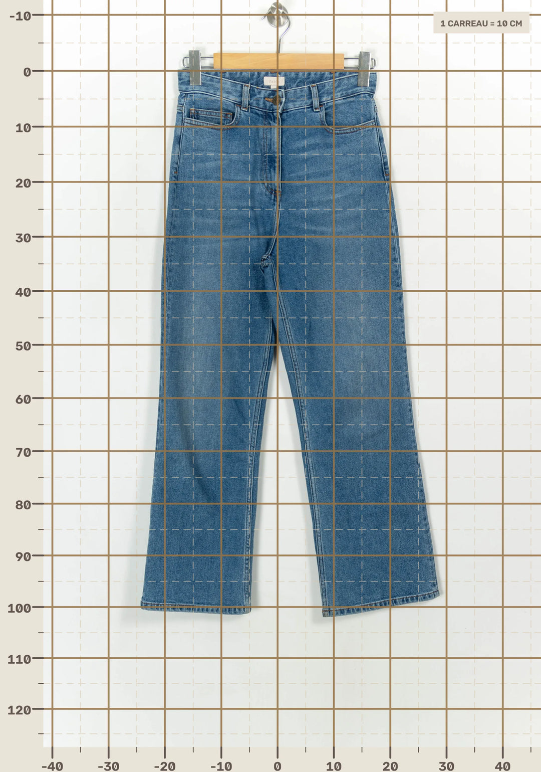 Jean Bleu - Taille S/36 de la marque Pablo | PARAD117138 - Vendu par Paradigme - Image 4