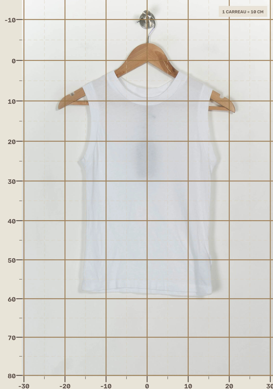 Débardeur Blanc - Taille XS/34 de la marque All Saints | PARAD117144 - Vendu par Paradigme - Image 4