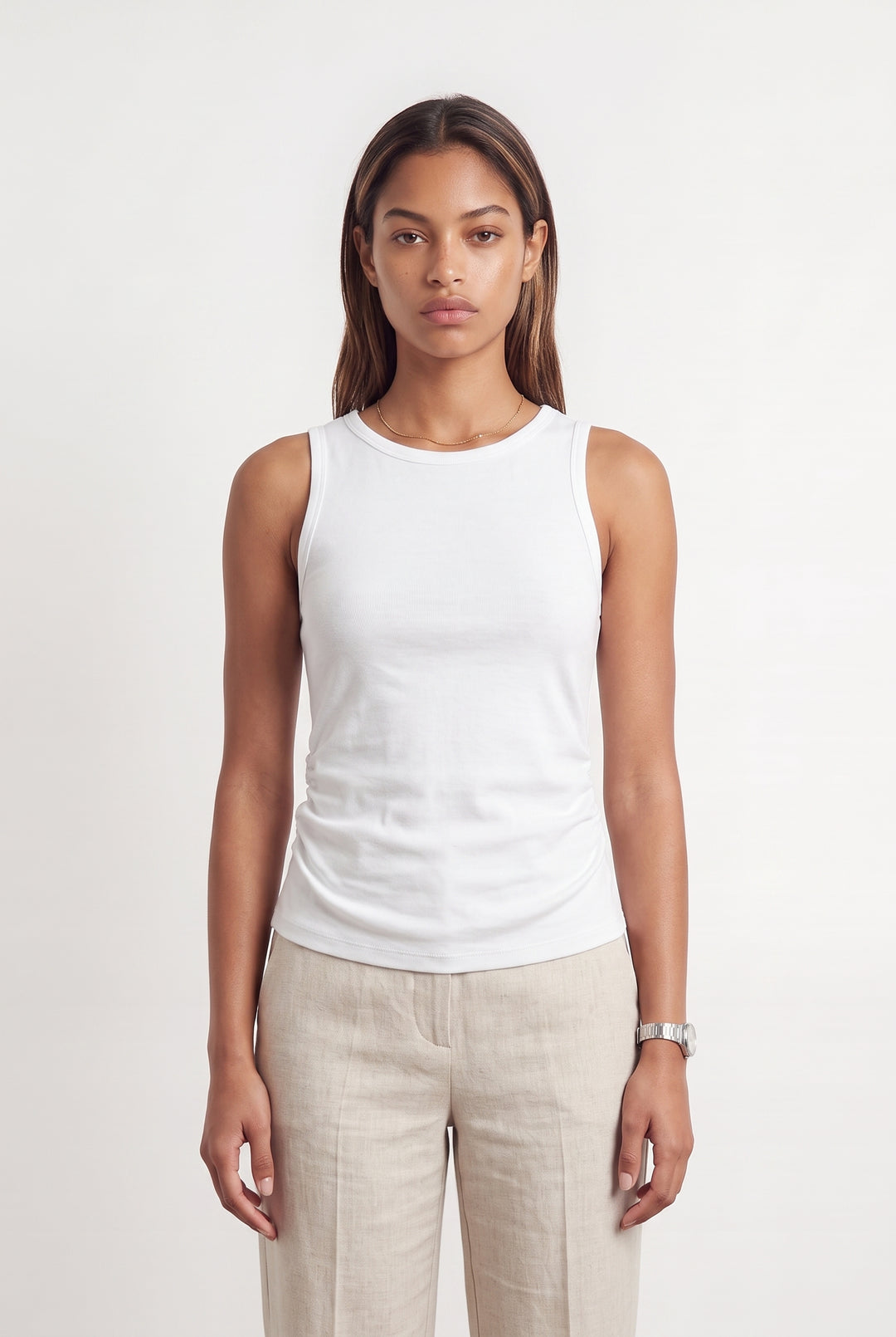 Débardeur Blanc - Taille XS/34 de la marque All Saints | PARAD117145 - Vendu par Paradigme - Image 1
