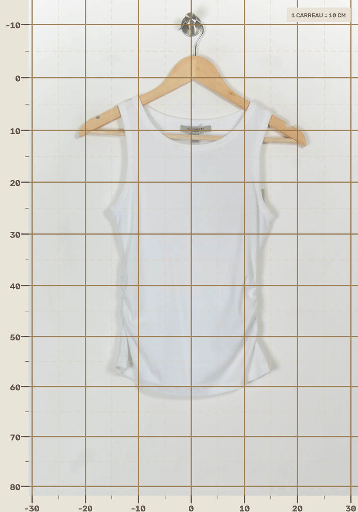 Débardeur Blanc - Taille XS/34 de la marque All Saints | PARAD117145 - Vendu par Paradigme - Image 4