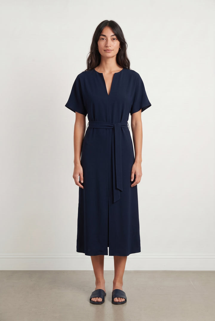 Robe Midi Bleue - Taille XXS/32 de la marque Tara Jarmon | PARAD117146 - Vendu par Paradigme - Image 1