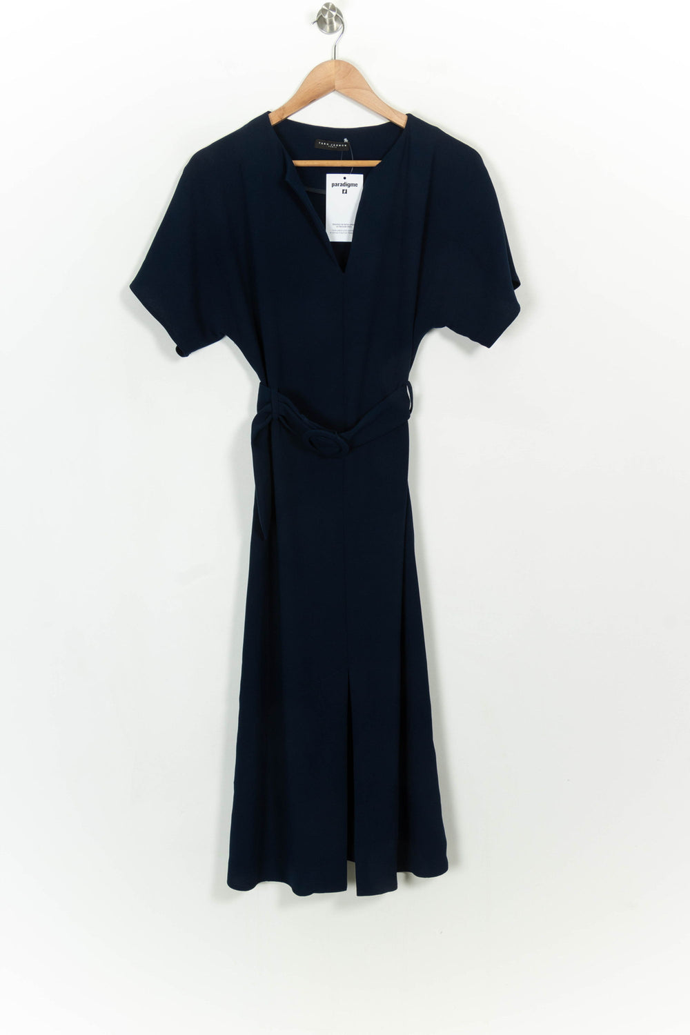 Robe Midi Bleue - Taille XXS/32 de la marque Tara Jarmon | PARAD117146 - Vendu par Paradigme - Image 2