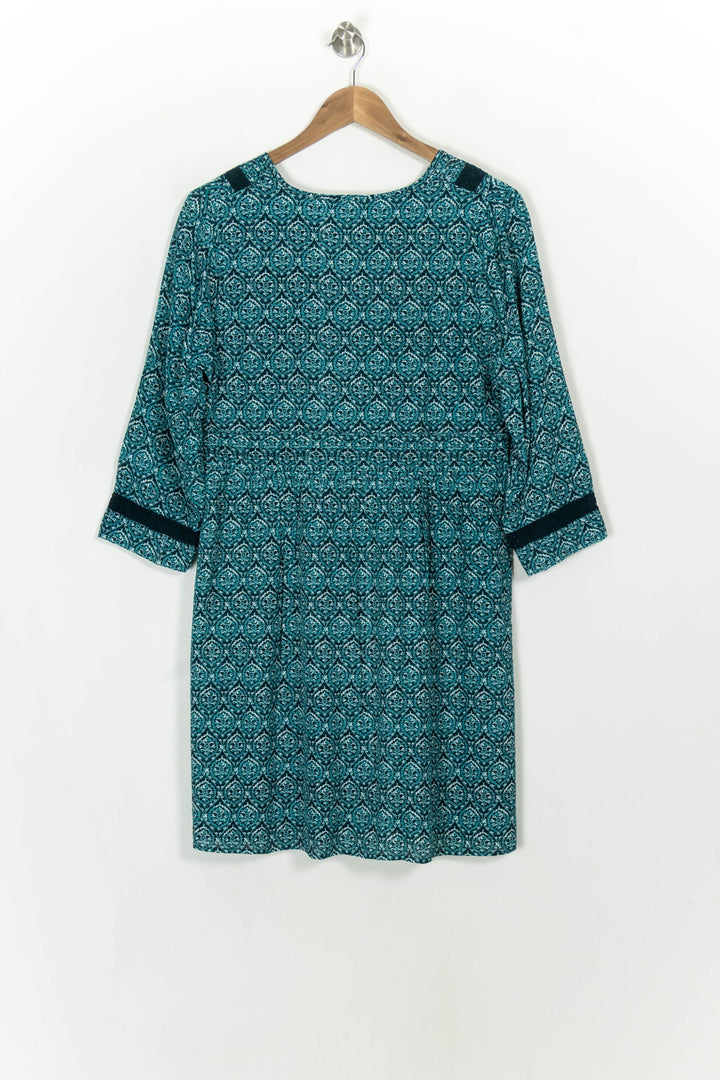 Robe Verte - Taille L/40 de la marque La Fée Maraboutée | PARAD117153 - Vendu par Paradigme - Image 5