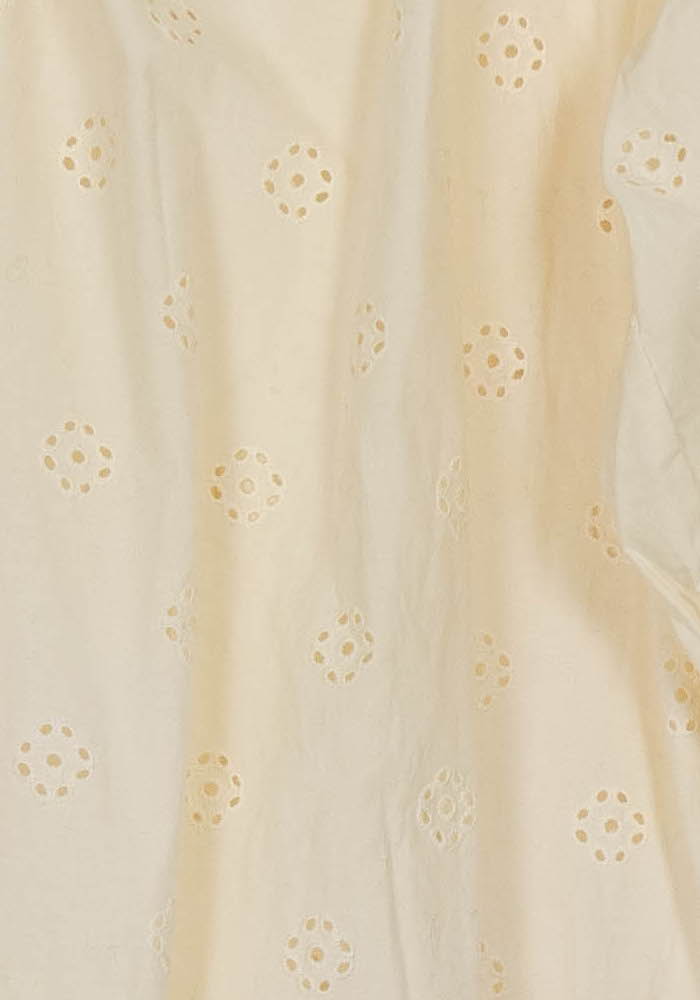 Robe Brodée Beige - Taille S/36 de la marque Comptoir des Cotonniers | PARAD117156 - Vendu par Paradigme - Image 3