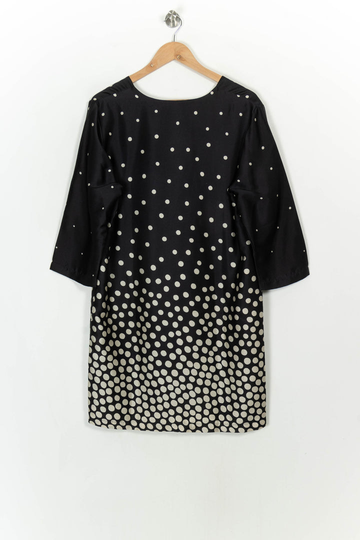 Robe Noire et Blanche - Taille XL/42 de la marque La Fée Maraboutée | PARAD117157 - Vendu par Paradigme - Image 5