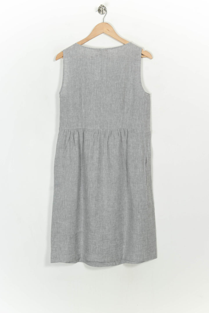 Robe Grise - Taille L/40 de la marque La Fée Maraboutée | PARAD117159 - Vendu par Paradigme - Image 5