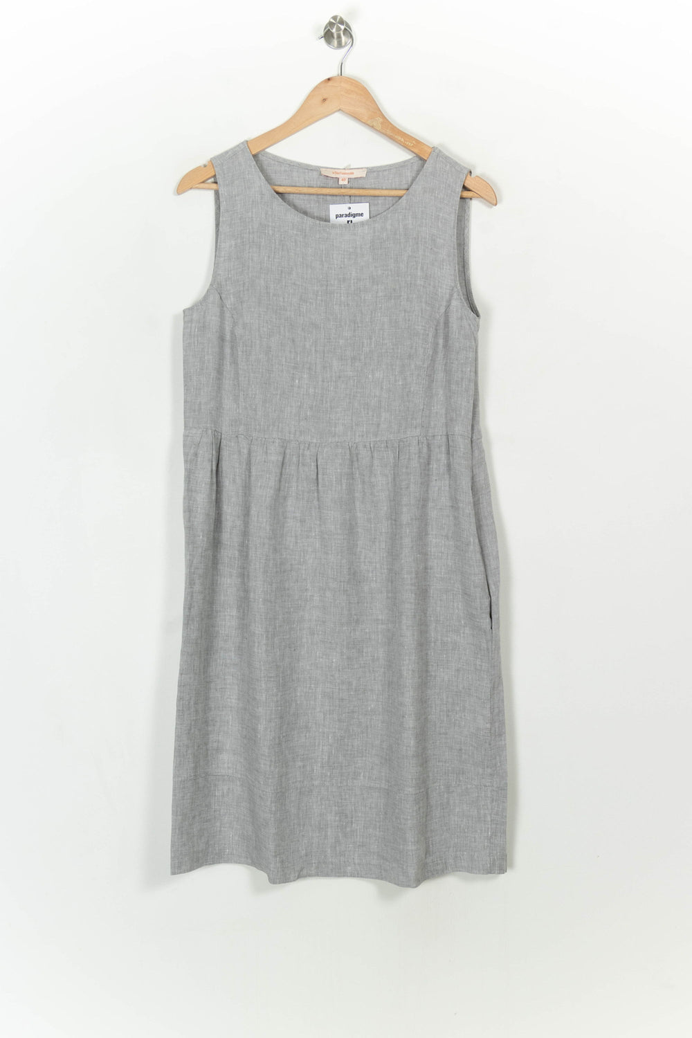 Robe Grise - Taille L/40 de la marque La Fée Maraboutée | PARAD117159 - Vendu par Paradigme - Image 2