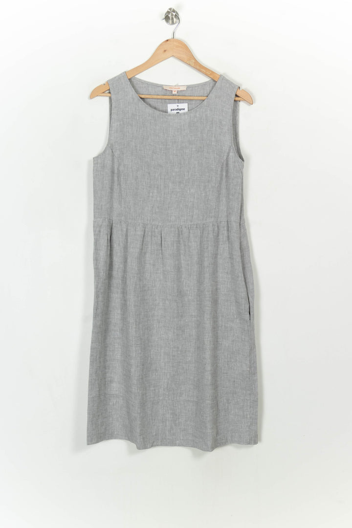 Robe Grise - Taille L/40 de la marque La Fée Maraboutée | PARAD117159 - Vendu par Paradigme - Image 2
