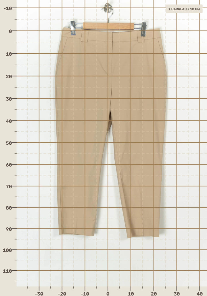 Pantalon Beige - Taille XXL/44 de la marque Caroll | PARAD11716 - Vendu par Paradigme - Image 4