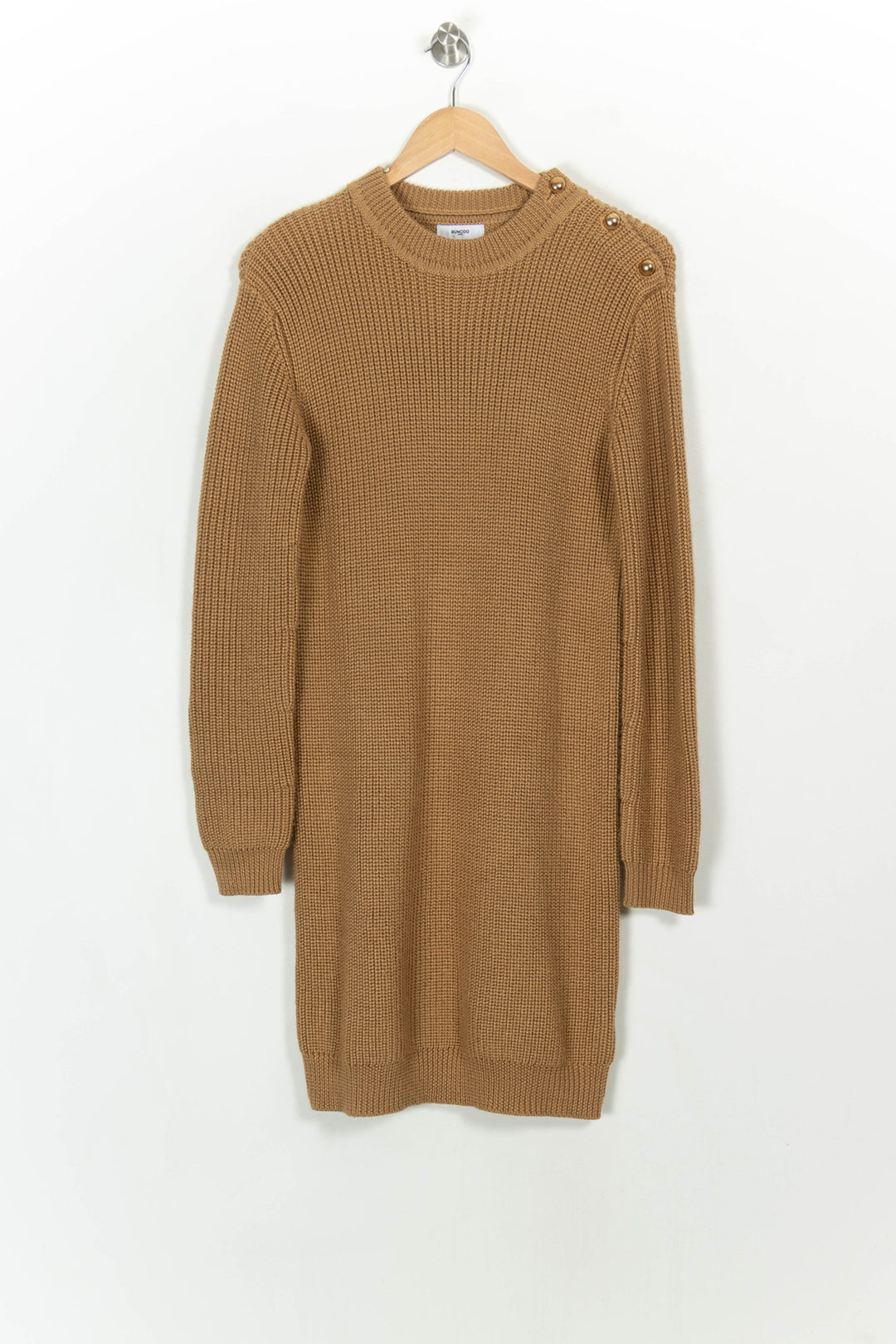 Robe Pull Beige - Taille XS/34 de la marque Suncoo | PARAD117163 - Vendu par Paradigme - Image 2