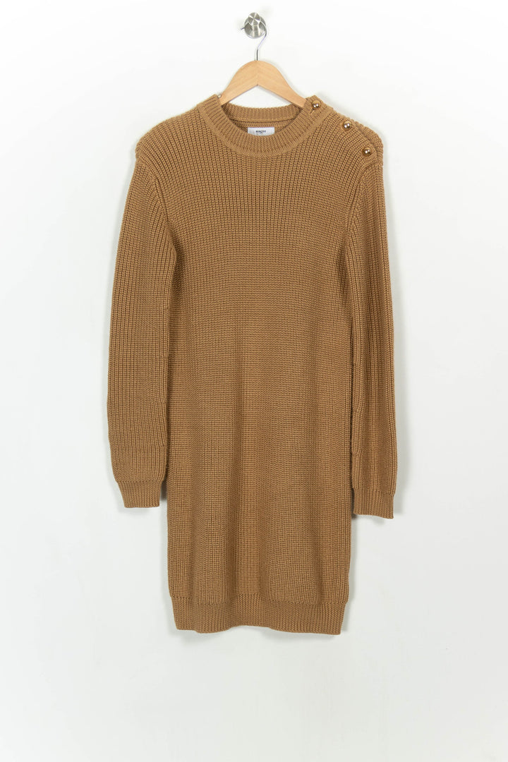 Robe Pull Beige - Taille XS/34 de la marque Suncoo | PARAD117163 - Vendu par Paradigme - Image 2