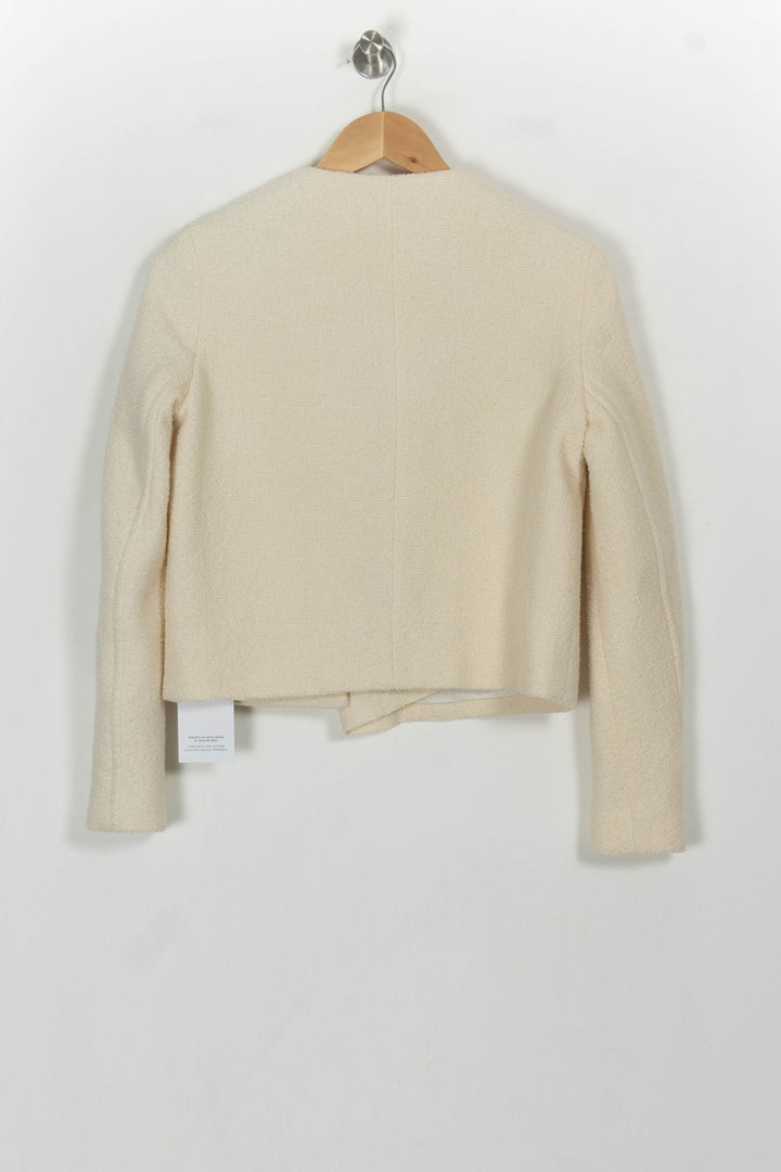 Veste Courte Beige - Taille S/36 de la marque Maje | PARAD117171 - Vendu par Paradigme - Image 5