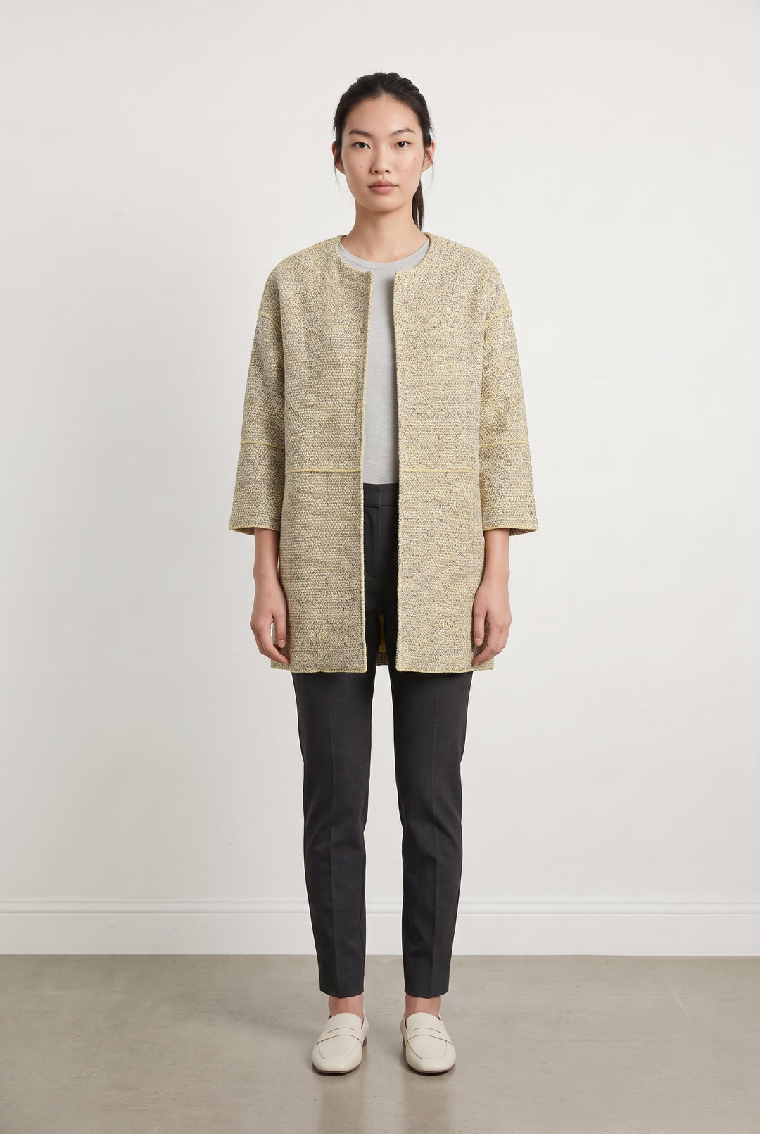 Manteau Jaune et Gris - Taille S/36 de la marque Bimba y Lola | PARAD117176 - Vendu par Paradigme - Image 1