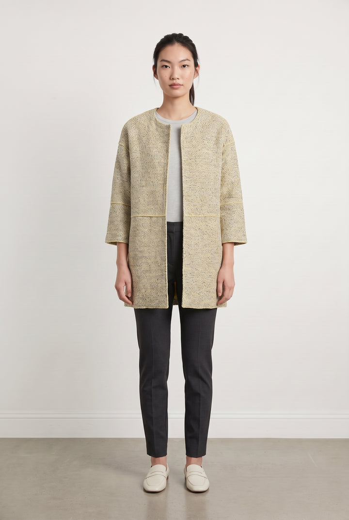 Manteau Jaune et Gris - Taille S/36 de la marque Bimba y Lola | PARAD117176 - Vendu par Paradigme - Image 1