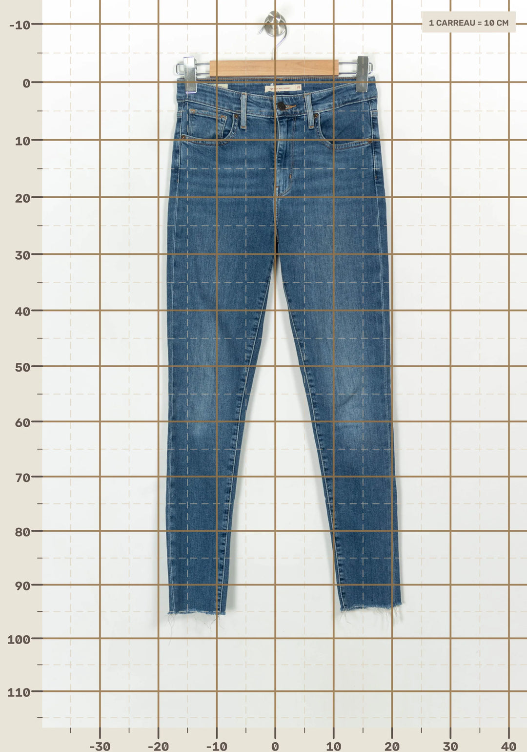 Jean Skinny Bleu - Taille S/36 de la marque Levi&