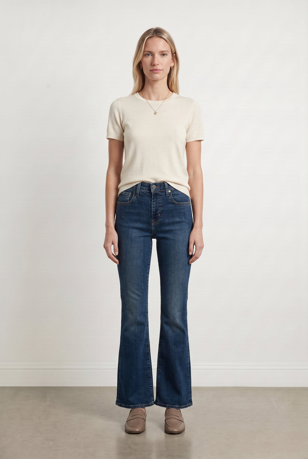 Jean Évasé Bleu - Taille S/36 de la marque Levi&