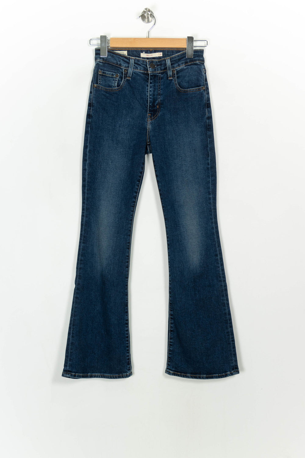 Jean Évasé Bleu - Taille S/36 de la marque Levi's | PARAD117181 - Vendu par Paradigme - Image 2